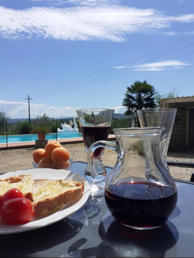 Вилла La Vecchia Quercia Pergine Valdarno Экстерьер фото