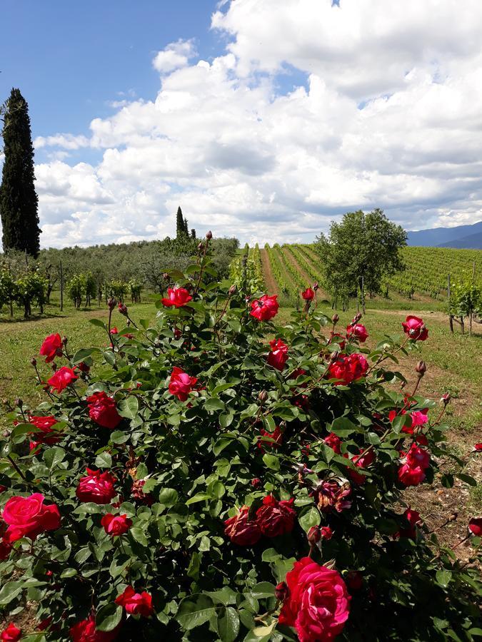 Вилла La Vecchia Quercia Pergine Valdarno Экстерьер фото