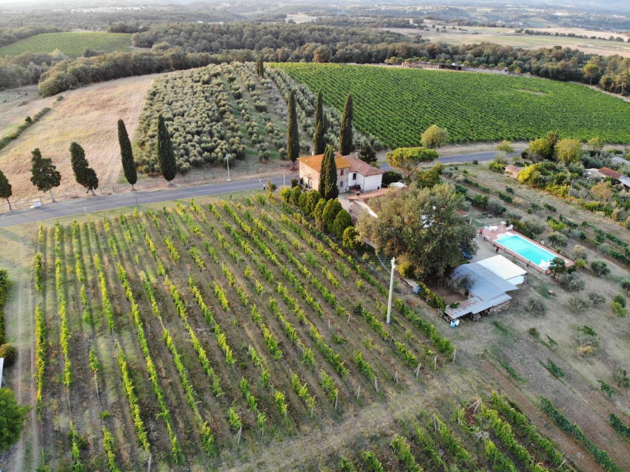 Вилла La Vecchia Quercia Pergine Valdarno Экстерьер фото